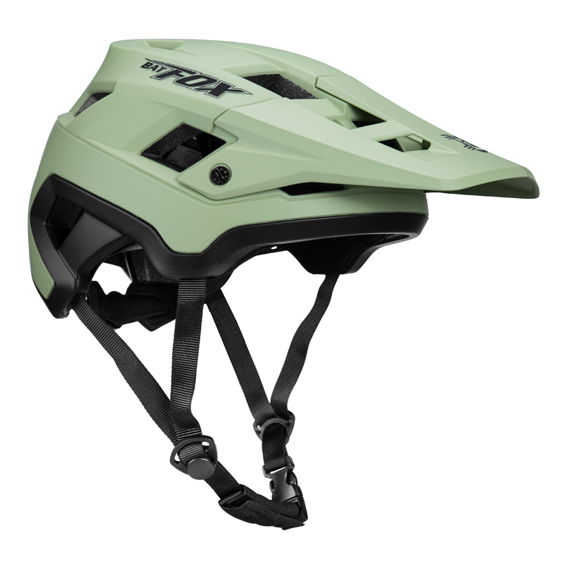 BATFOX EN1078 Certified MTB Bike Helmet With Detachable Visor, Multi Color Lightweight Shockproof Cycling Helmet For Adult Men Women Mountain Offroad Riding