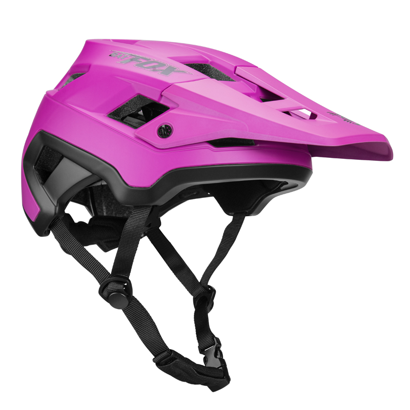 BATFOX EN1078 Certified MTB Bike Helmet With Detachable Visor, Multi Color Lightweight Shockproof Cycling Helmet For Adult Men Women Mountain Offroad Riding