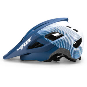 Gradient Two-Tone Mountain Bike Helmet EN Safety Certified Breathable Adjustable Cycling Helmet for Men Women