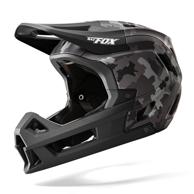 Adult Full‑Face Mountain Bike Helmet with Removable Chin Guard, BMX Downhill Cycling Helmet Multiple Graphic Designs