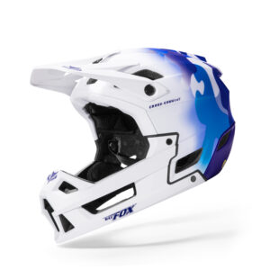 BAT FOX Adult Full-Face Mountain Bike Helmet, Off Road MTB Downhill Helmet for Enduro Trail & BMX, Shock-Absorbing Lightweight Cycling Full Face Helmet 