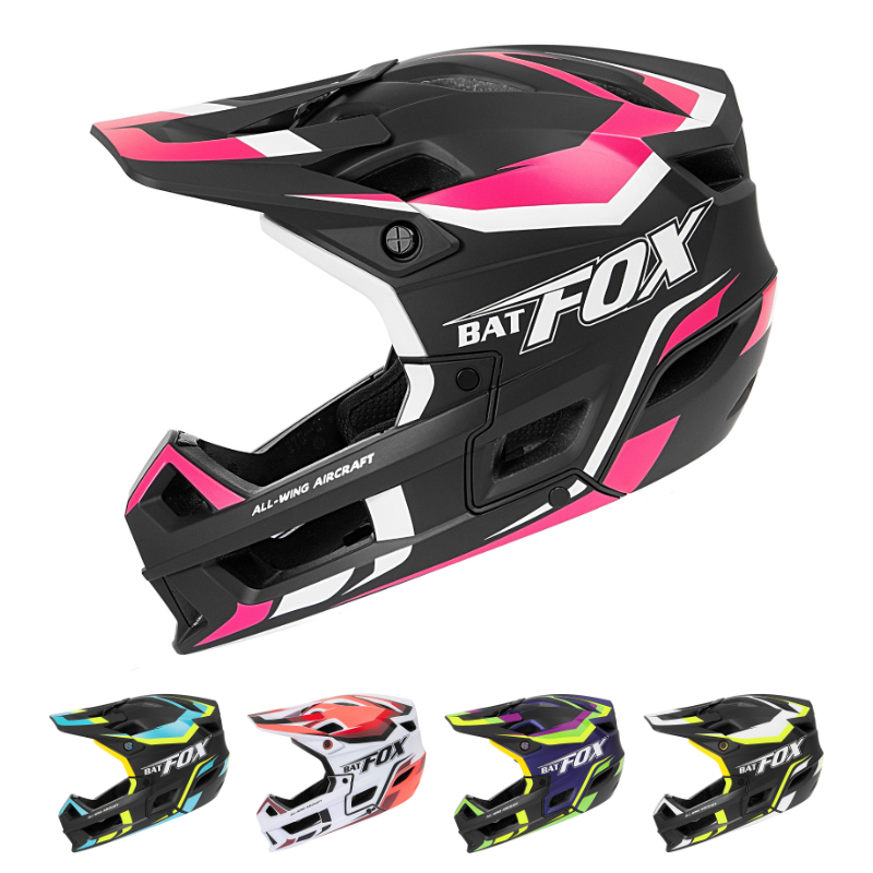 BATFOX MA026‑125 Full Face MTB Helmet | Downhill Mountain Bike Full Face Helmet for Off‑Road Trail Riding