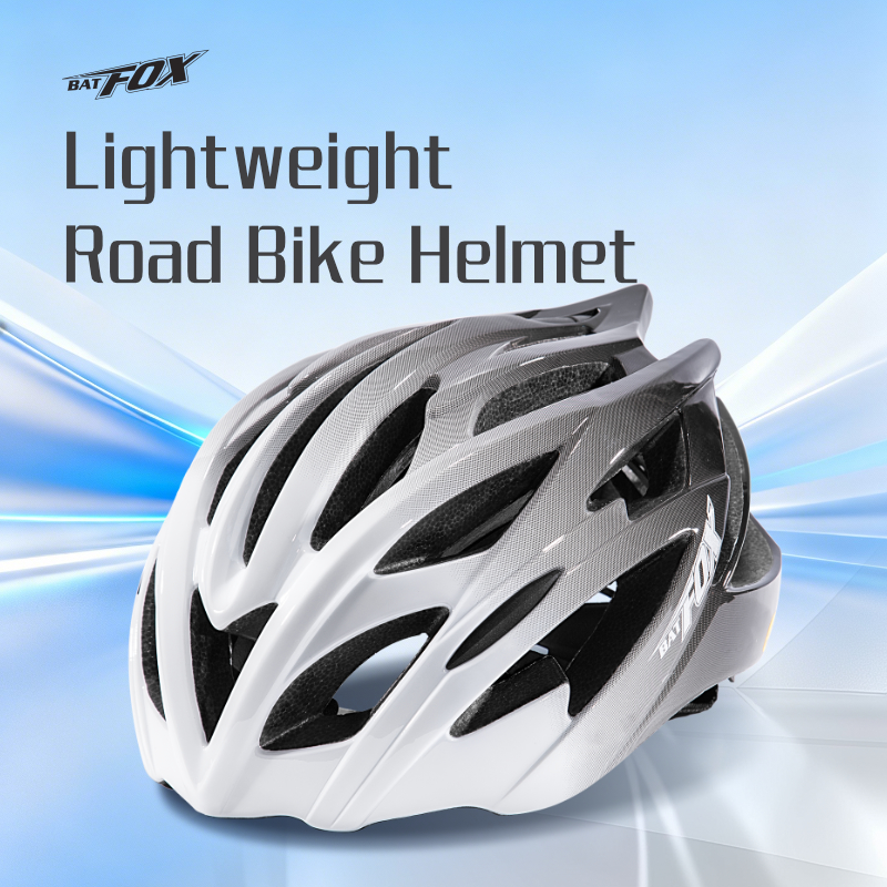 Aerodynamic Lightweight Adult Road Bike Helmet, Streamlined Ventilated Bicycle Helmet for Long‑Distance Riding