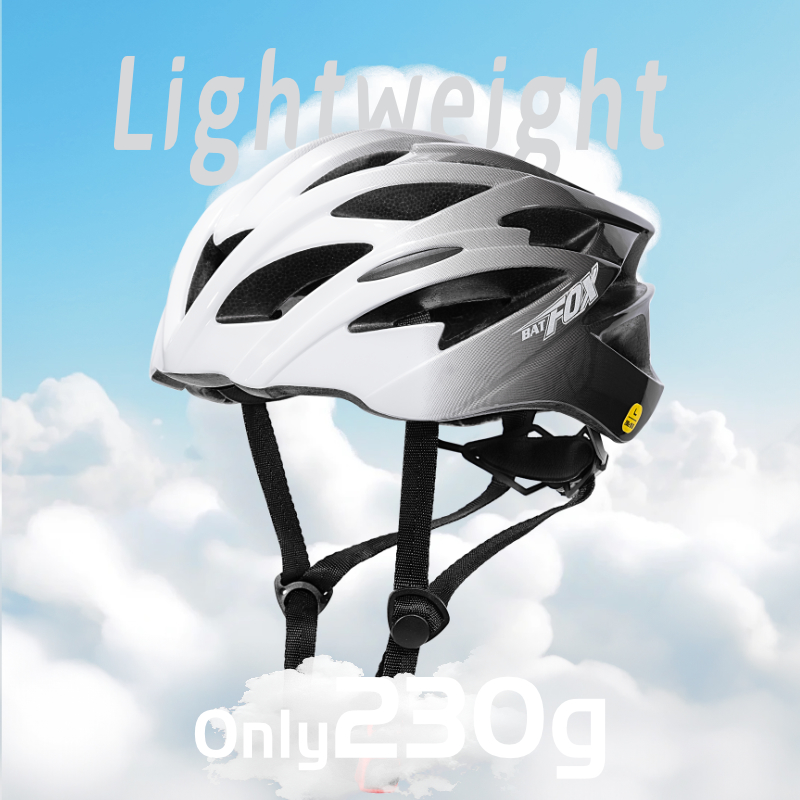 Aerodynamic Lightweight Adult Road Bike Helmet, Streamlined Ventilated Bicycle Helmet for Long‑Distance Riding