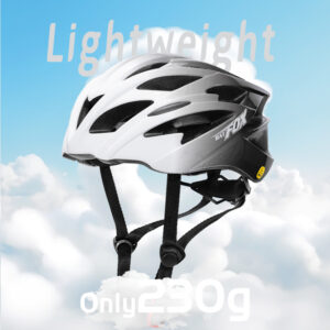 Aerodynamic Lightweight Adult Road Bike Helmet, Streamlined Ventilated Bicycle Helmet for Long‑Distance Riding