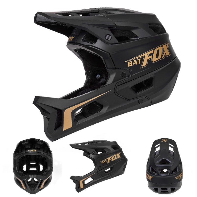 Removable Chin Guard Full Face Mountain Bike Helmet | Adult Dual‑Use MTB Downhill Cycling Helmet