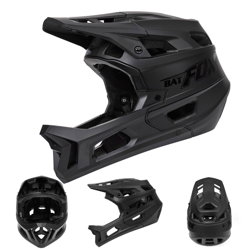 Removable Chin Guard Full Face Mountain Bike Helmet | Adult Dual‑Use MTB Downhill Cycling Helmet