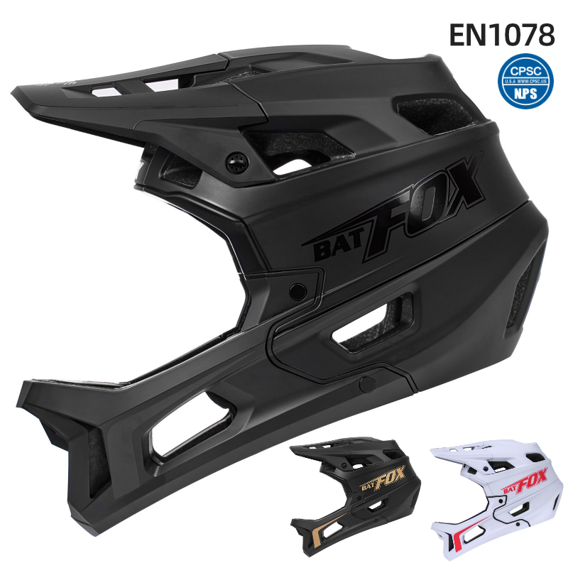 Removable Chin Guard Full Face Mountain Bike Helmet | Adult Dual‑Use MTB Downhill Cycling Helmet
